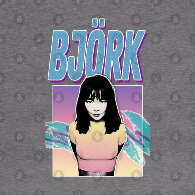 Björk Aesthetic 90s Style Design by DankFutura